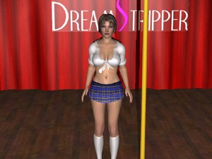 3D Virtual Stripper virtuelle sexe jeu pour adultes