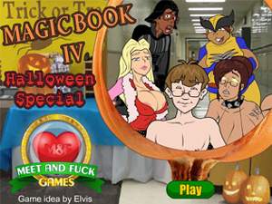 Magic Book 4: Halloween Special jeu swf porno