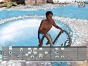 Jeu porno gay gratuit avec garcon sombre dans la piscine